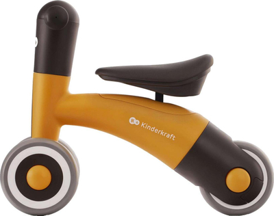 Biçikletë balancu për kalamoj KinderKraft MINIBI, me tre rrota, honey yellow