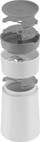 Spiralizer kuzhine Zwilling Z Cut 36610 001 0, plastik, gri edhe i bardhë