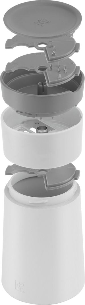 Spiralizer kuzhine Zwilling Z Cut 36610 001 0, plastik, gri edhe i bardhë