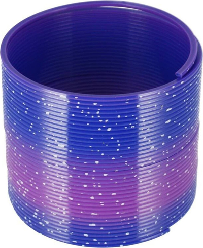 Lodër pranverë plastike MEGA CREATIVE Galaxy, 8 cm, me motive hapësinore, lejla me blu