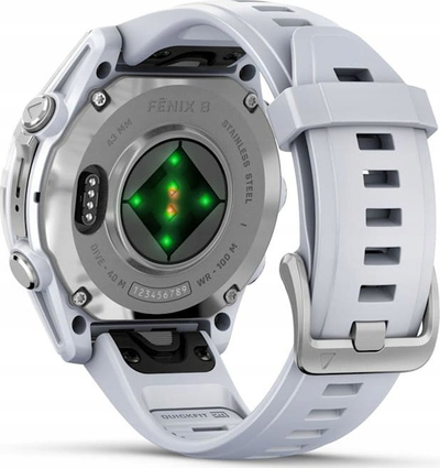 Orë sportive Garmin Fenix 8 AMOLED, 43mm, GPS, e zezë