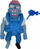 Figurë lodër Epee Monsterflex Warriors Space Zombie, super elastike, me armë lodër, blu