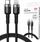 Kabllo karikimi Feegar Evolution, USB C në Lightning, 1 m, 20W, e zezë