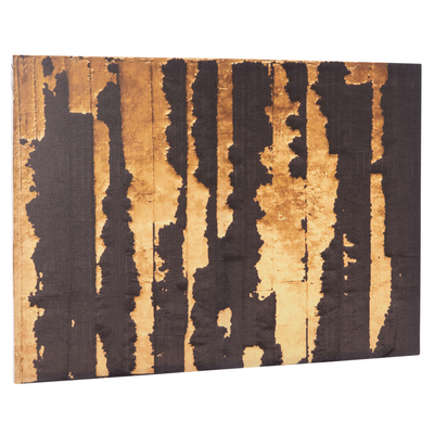 Pikturë murale GOBI Series HM4782, kanavacë e printuar, 98x68cm, e zezë e artë