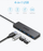 Hub USB Anker 4 porta, USB 3.0, kabllo 60cm, i zi