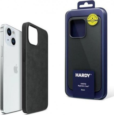 Mbulesë telefoni Hardy HighFabric Case, për iPhone 14, e zezë