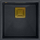 Lavaman kuzhine Quadron DAVID 40 GraniteQ, montim undermount, black diamond me elemente të arta