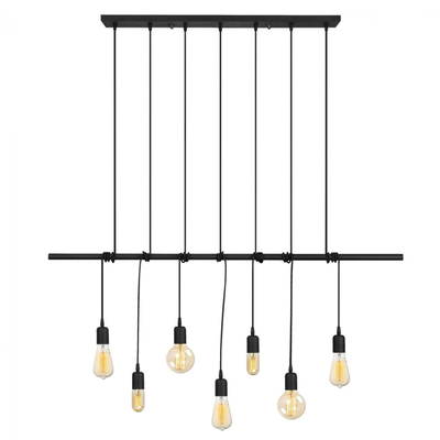 Llambë tavani linear HM7266, zezë