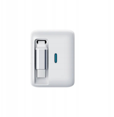 Karikues USB Joyroom JR-TCL06 GaN, 67W, me kabllo USB-C tërheqëse, i bardhë