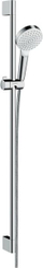 Set dushi Hansgrohe Crometta 1jet, shufër 90 cm, kokë 100 mm, e bardhë