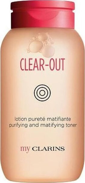 Tonik fytyre Clarins My Clarins Clear-Out, pastrues dhe që e mban lëkurën mat, 200ml