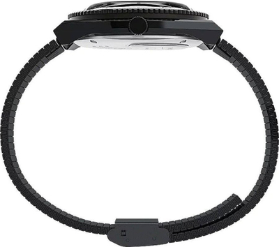 Orë dore Timex Q Reissue TW2U61600, 38mm, çelik inox, e zezë