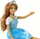 Kukull princeshë Anlily Winter Princess Leantoys, flokë të gjatë, fustan me shkëlqim, blu