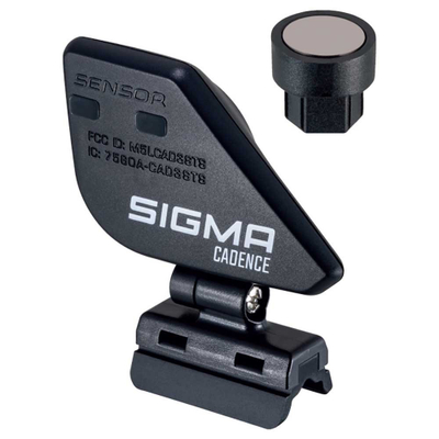 Sensor kadence biçiklete Sigma STS Kit BC, pa tela, me magnet, i zi
