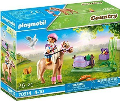 Lodër Puzzle Playmobil Poni i Islandës (70514), 26 elemente