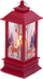 Lampion dekorativ Feeric, LED, me motiv Krishtlindjesh, i verdhë