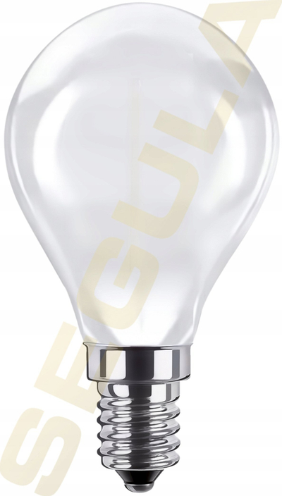 Llampë LED SEGULA E14, 3W, 2200K me rregullim drite, xham i mjegullt