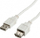 Kabllo zgjatuese USB 2.0 STANDARD, Type A mashkull në Type A femër, 0.8m, bezhë