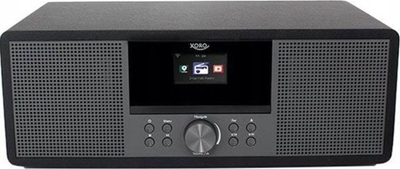 Radio interneti Xoro HMT 600 V2, stereo All in One, e zezë