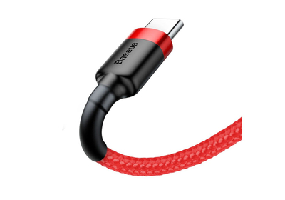 Kabllo Baseus, USB A / USB C, 0.5 m, e kuqe