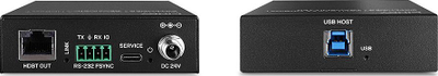 Extender USB Lindy 100m, USB 3.2 Gen 1, Cat.6A HDBaseT, metalik