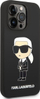 Kapak telefoni Karl Lagerfeld KLHCP14XSNIKBCK, për iPhone 14 Pro Max, silikon, i zi