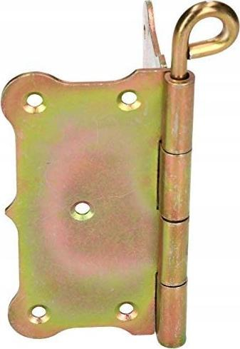 Menteshë ndërtimi Kotarbau DETACHABLE HINGE 100x100, e sheshtë, e galvanizuar, metalike