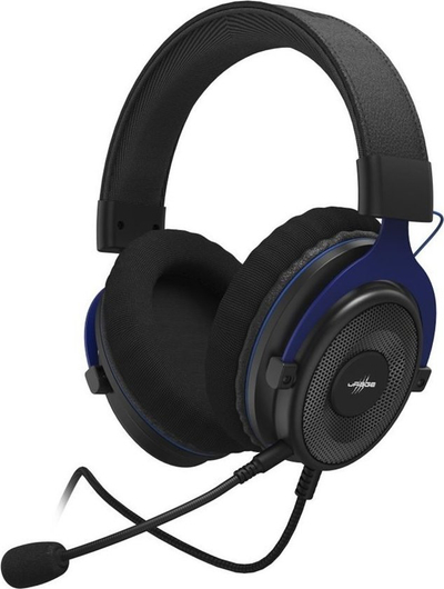 Kufje gaming me tel Hama SoundZ 900 DAC, 3.5mm, mikrofon i heqshëm, zi blu