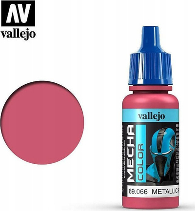 Bojë akrilike Vallejo Mecha Color 69.066, metalike, e kuqe, 17ml