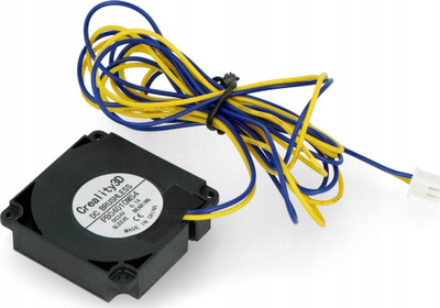 Ventilator ftohës Creality3D DC Brushless për printer 3D, 24V, ngjyrë e zezë