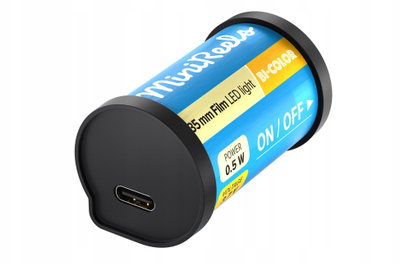 Dritë video LED Newell MiniReels, portë USB C, montim hot shoe, e zezë
