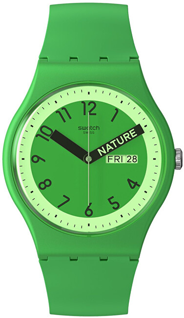 Orë dore SWATCH SO29G704, e gjelbër