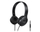 Слушалки Panasonic RP-HF100ME-K, на уво, со кабел, црни