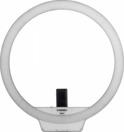 Dritë unazore Yongnuo YN608, LED, 3200K 5500K, e bardhë