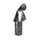 Kapak oxhaku HUZAR rrotullues, inox antikorrozion, 150mm, argjendt