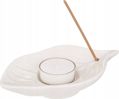 Set aromaterapie Atmosphera Chakra, 70 shkopinj temjani, 7 qirinj tealight, mbajtëse qeramike e bardhë