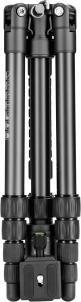 Tripod FotoPro X-Go Gecko, alumin, 5 seksione, ngjyrë e zezë