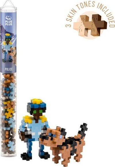 Lodër ndërtime PLUS PLUS Building Blocks, set me 100 copa, me ngjyra nga të gjitha