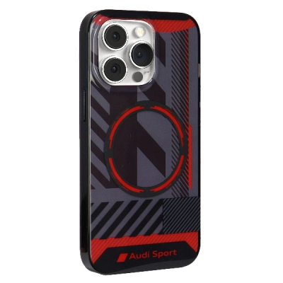 Futrollë Audi IML Sport MagSafe për iPhone 13 13 Pro, 6.1", hardcase, e zezë
