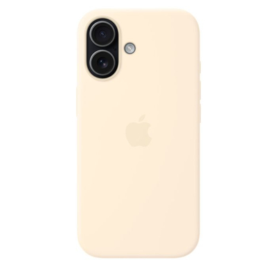 Apple iPhone 17 Silicone Case with MagSafe, Vanilla (SEASONAL)