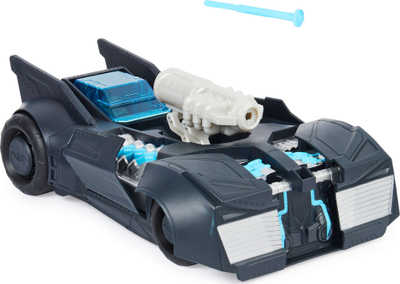 Lodër makine Spin Master Batman Batmobile, 4\", me raketa, i zi