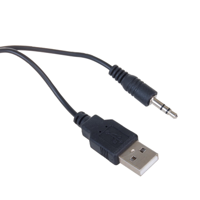 Bokse kompjuteri Audiocore AC835, stereo, USB, me ndriçim LED blu