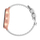 Smartwatch Gravity GT2 5, ekran 1.28" IPS, IP67, rozë gold me rrip gri