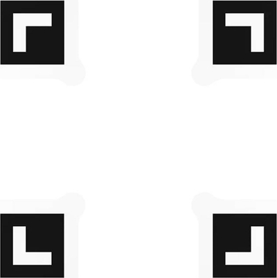 Aksesorë për kamera Insta360 Link Recognition Marker, set 4 copë, transparent