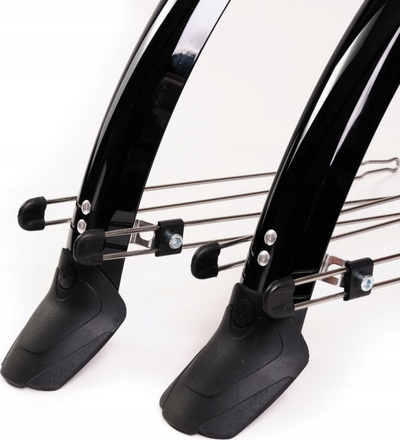 Set mbrojtëse biçiklete SKS Commuter, 28", 45 mm, i zi
