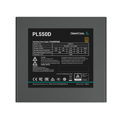 Burim energjie Deepcool PL550D R-PL550D-FC0B-EU , 550W