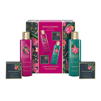 Set dhuratë për kujdesin e trupit Baylis & Harding, 4 copë