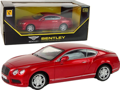 Makinë lodër Bentley Leantoys 1:24 me fërkim, e kuqe