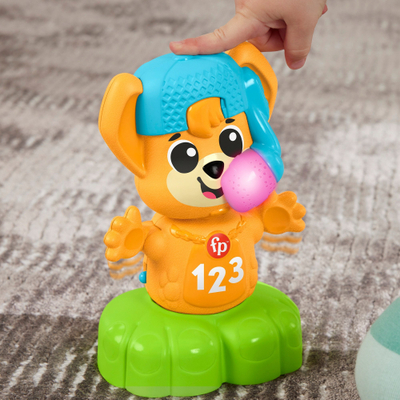Lodër interaktive Mattel Fisher Price Link Squad Fox, muzikore, që i mëson të kundërtat, shumëngjyrëshe