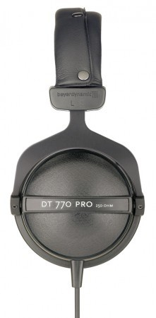 Kufje Beyerdynamic DT 770 PRO, me kabllo, të zeza